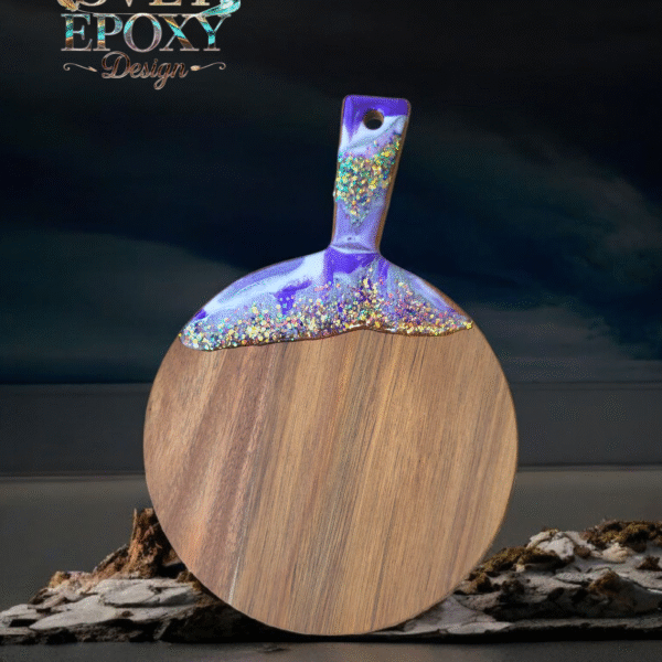 מגש גאוד סגול לגבינות, פירות ומתוקים