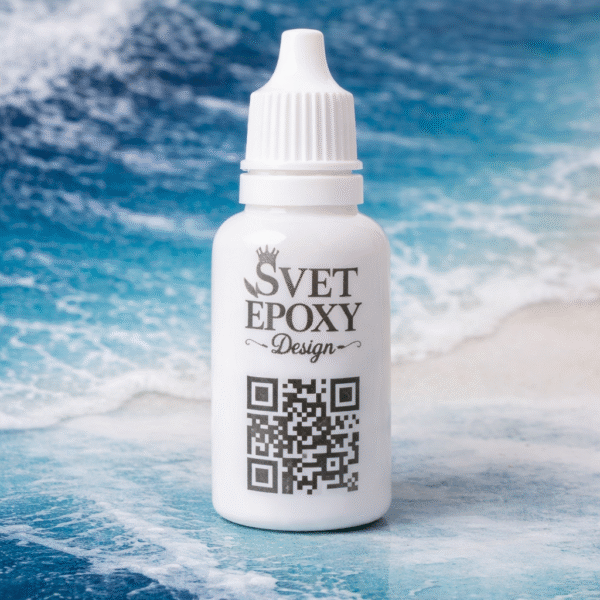 פיגמנט לבן לאפקט גלים באפוקסי | Wave Effect White Pigment (10 גרם)